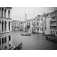 šۡ͢ʡ̤ѡVenice Canal Gondola Black White Photo Large XL Wall Art Canvas Print ͥĥϼ̿