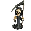 【中古】【輸入品 未使用】Nemesis Now Fear Cursing Grim Reaper フィギュア ブラック 21.5cm