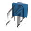 šۡ͢ʡ̤ѡOfficemate Large Incline Sorter%% 8 Compartment%% Wire%% 8.5 x 26cm x 32cm%% Black (25212)