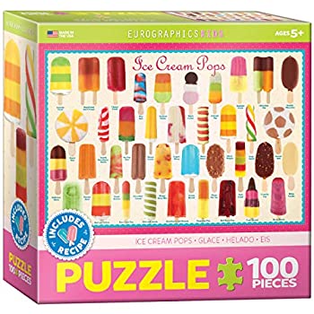 【中古】【輸入品・未使用】ジグソー パズル 100 ピース 13%ダブルクォーテ%X 19%ダブルクォーテ%- アイスクリームがポップアップ表示されます