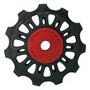 【中古】【輸入品・未使用】Sunrace Plastic Jocky Wheel Set - Black/Red%カンマ% 11T by SunRace