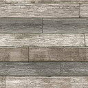 【中古】【輸入品・未使用】貼ってはがせるシール壁紙 NuWallpaper Reclaimed Wood Plank Natural Peel and Sti...