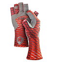 【中古】【輸入品・未使用】(X-Large%カンマ% Redfish) - Fish Monkey UPF 50 Sun Protection Half Fin...