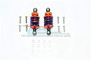 【中古】【輸入品・未使用】RCスペアパーツ Aluminum Front Or Rear Spring Dampers (47mm) For 1:10 R/C Cars - 1Pr Set Orange