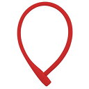 【中古】【輸入品・未使用】knog(ノグ) KRANSKY CABLE LOCK RED