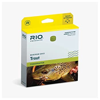 【中古】【輸入品・未使用】(WF7S3%カンマ% Brown) - Rio Mainstream Type 6 Full Sinking Fly Line