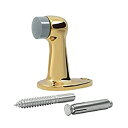 【中古】【輸入品・未使用】(Lifetime Polished Brass) - Deltana FDB278CR003 Solid Brass 5.4cm Floor Door Bumper