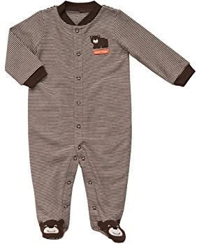 【中古】【輸入品・未使用】Carter's（カーターズ） :: Cotton Snap-Up Sleep & Play :: ロンパース :: NB (Newborn) :: 3.6kg (新生児)