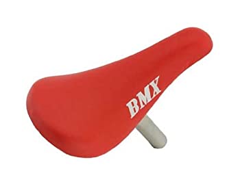 【中古】【輸入品・未使用】12 Saddle W/Post Bmx Red. Bike seat%カンマ% bicycle seat%カンマ% Bike ..