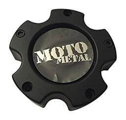 【中古】【輸入品・未使用】Moto Metal Wheels MO909B5127S3 HE835-B5127 サテンブラック 5 ラグセンターキャップ