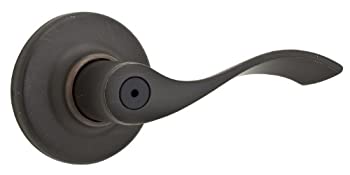 【中古】【輸入品・未使用】Kwikset Balboa Bed/Bath Lever in Venetian Bronze by Kwikset