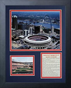 【中古】【輸入品・未使用】Legends Never Die Busch Stadium Old航空Framed写真コラージュ、11?x 14インチ