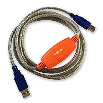 【中古】【輸入品・未使用】Laplink 6'0 USB 3.0スーパースピード転送ケーブル（PCmover用）