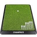 【中古】【輸入品・未使用】Champkey 13インチ 17インチ プレミアム 芝 ゴルフ ヒッティングマット - 高耐久 ゴムベース 16mm 芝練習マット 屋内&屋外に最適【メーカー名】Champkey【メーカー型番】Golf Mat【ブランド名】Champkey【商品説明】Champkey 13インチ 17インチ プレミアム 芝 ゴルフ ヒッティングマット - 高耐久 ゴムベース 16mm 芝練習マット 屋内&屋外に最適当店では初期不良に限り、商品到着から7日間は返品を 受付けております。こちらは海外販売用に買取り致しました未使用品です。買取り致しました為、中古扱いとしております。他モールとの併売品の為、完売の際はご連絡致しますのでご了承下さい。速やかにご返金させて頂きます。ご注文からお届けまで1、ご注文⇒ご注文は24時間受け付けております。2、注文確認⇒ご注文後、当店から注文確認メールを送信します。3、配送⇒当店海外倉庫から取り寄せの場合は10〜30日程度でのお届けとなります。国内到着後、発送の際に通知にてご連絡致します。国内倉庫からの場合は3〜7日でのお届けとなります。　※離島、北海道、九州、沖縄は遅れる場合がございます。予めご了承下さい。お電話でのお問合せは少人数で運営の為受け付けておりませんので、メールにてお問合せお願い致します。営業時間　月〜金　10:00〜17:00お客様都合によるご注文後のキャンセル・返品はお受けしておりませんのでご了承下さい。