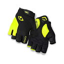 【中古】【輸入品・未使用】Giro Strate Dure Supergel Gloves Black/Highlight Yellow%カンマ% L - Men's