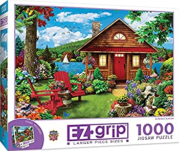 【中古】【輸入品・未使用】MasterPieces EZGrip 1000パズルコレクション - 夏にぴったりの1000ピースジグソーパズル