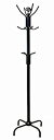 【中古】【輸入品・未使用】Metal Coat Jacket Purse Rack%カンマ% Black