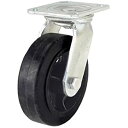 【中古】【輸入品・未使用】Shepherd Hardware 9493 1400-Series 6-Inch Mold-On Rubber Swivel Pla...