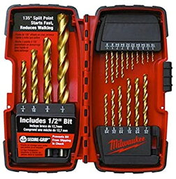 【中古】【輸入品・未使用】20-Piece Thunderbolt Titanium Drill Bit Set-20PC TITANIUM BIT SET (並行輸入品)