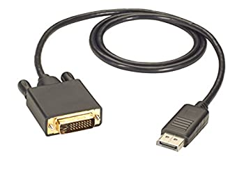 【中古】【輸入品・未使用】ブラックボックスDisplayPort to DVIケーブル???オスtoオス、15?- ft。( 4...