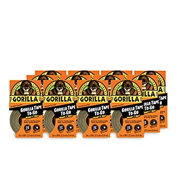 【中古】【輸入品・未使用】Gorilla 携帯ダクトテープ 12 Pack ブラック 6100101-12 12
