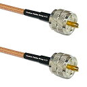 【中古】【輸入品・未使用】1フィートから50フィート RG400 シルバーメッキ PL259 UHF オスからPL259 UHF オス RF 同軸ケーブル 10...