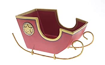 【中古】【輸入品・未使用】Lori Mitchell 13324 サンタのそり フィギュア 8インチ x 4.25インチ