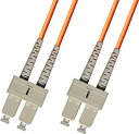 【中古】【輸入品・未使用】マルチモードデュプレックス光ファイバーケーブル(62.5?/ 125?)???SC to SC 50M 812472018250