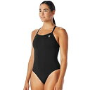 【中古】【輸入品・未使用】(34%カンマ% Black) - TYR SPORT Girl's Durafast Elite Solid Diamondfit Swimsuit