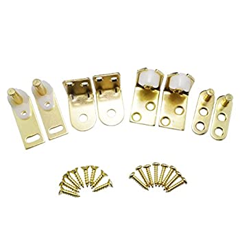 【中古】【輸入品・未使用】Swinging door| Cafe | SaloonドアハードウェアダブルActing重力サテン真鍮仕上げ???すべてメタルブラケット