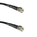 【中古】【輸入品・未使用】1フィートから50フィート RG58 SMAオスからSMAオス RF同軸ケーブル 25 feet