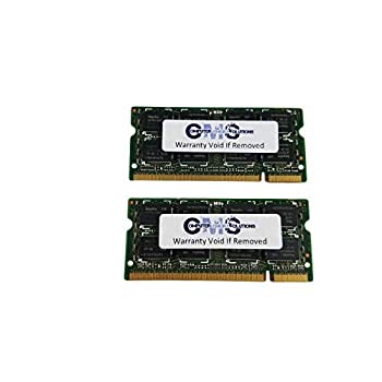 【中古】【輸入品・未使用】CMS 2GB (2X1GB) DDR1 2700 33MHZ 非ECC SODIMM メモリ RAM アップグレード IBM Lenovo? Thinkpad T40 T40 2375 T40 2376 T40 M2373 - A49に対