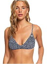 【中古】【輸入品・未使用】Roxy レディース プリント ビーチクラシック トライビキニトップ US サイズ: X-Large カラー: ブルー
