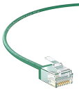 【中古】【輸入品・未使用】InstallerParts イーサネットケーブル CAT6A スーパースリムケーブル UTP 6フィート (10個パック) グリーン プロフェッショナルシリーズ 10ギガ
