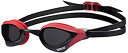 【中古】【輸入品・未使用】Arena Cobra Core Swim Goggles for Men and Women, Smoke/Red, Swipe A...