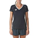 【中古】【輸入品・未使用】Arena Womens Team Line Short Sleeve Tee,Navy (70),XXS