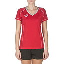 【中古】【輸入品・未使用】Arena 1D336 Women's Team Line Short Sleeve Tee, Red - XS