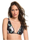 【中古】【輸入品・未使用】Roxy Junior's Surfin Love Elongated Tri Top, Anthracite Swim Full Sept, X-Small
