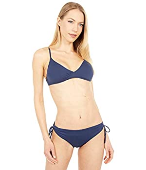 【中古】【輸入品・未使用】Roxy Women's Solid Beach Classics Athletic Bikini Top, Mood Indigo ...