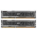 【中古】【輸入品・未使用】Silicon Power DDR4 16GB (2 x 8GB) RAM 2666MHz (PC4 21300) 288ピン CL1...
