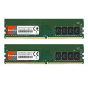 【中古】【輸入品・未使用】Kuesuny DDR4 16GB キット (2x8GB) DDR4 2666MHz UDIMM PC4-21300 DIMM Non...