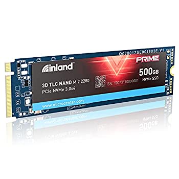 【中古】【輸入品・未使用】Inland Prime 500GB NVME PCIe M.2 2280 Gen 3x4 TLC 3D NAND SSD 内蔵ソリッドステートドライブ 読み取り/書き込み速度最大3300MB/秒 2300MB/秒 【中古】【輸入品・未使用】Inland Prime 500GB NVME PCIe M.2 2280 Gen 3x4 TLC 3D NAND SSD 内蔵ソリッドステートドライブ 読み取り/書き込み速度最大3300MB/秒 2300MB/秒