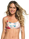 【中古】【輸入品・未使用】Roxy Women's Riding Moon Athletic Tri Top, Ivory Cream Sample New F...