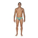【中古】【輸入品・未使用】Arena メンズ 前シーズンチームカラープリント 3インチ ブリーフ アスレチックトレーニング水着 26