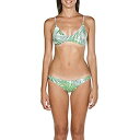 【中古】【輸入品・未使用】Arena Triangle Two Piece Bikini Swimsuit, Green - Multicolor, X-Lar...