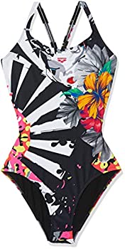 【中古】【輸入品・未使用】Arena One Akina Swim Pro Back MaxLife One Piece Swimsuit, Multicolor-B..