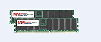 【中古】【輸入品・未使用】MemoryMasters 1GB PC3200 DDR 400MHz CL3.0 ECC登録済み 184ピン デスクトップではないサーバー用