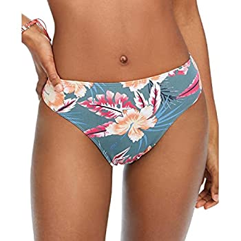 【中古】【輸入品・未使用】Roxy レディース プリント ビーチクラシック ハイレッグウエスト ビキニボトム US サイズ: Small カラー: ブルー