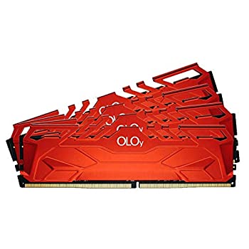 オルオイOLOy DDR4 2666Mhz （PC4-21300） 8GBx2枚（16GBkit）デスクトップPC用メモリ CL19 1.2V 288pin キット 無期限保証(MD4U082619BHDA)