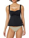 【中古】【輸入品・未使用】TYRレディースTwisted Bra Tankini Top ブラック